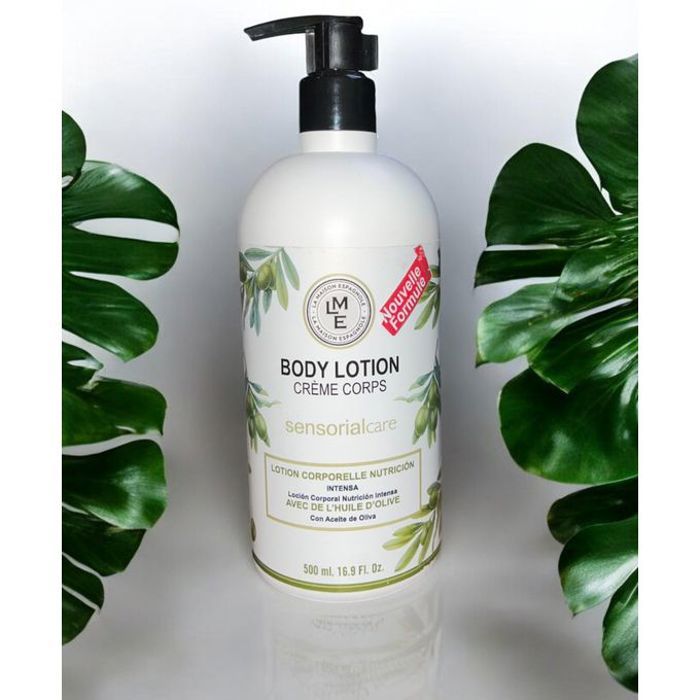 Lait Corps - Olive - Nutrition Intense - 500 ml - Non gras - Peaux sèches