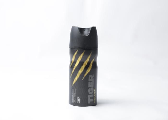 DEODORANT - TIGER - MEN NEW GOLDEN - 150ML - Sans alcool - Protection longue durée