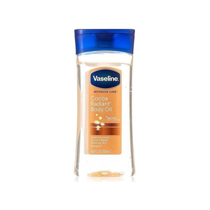 Huile Gel Vaseline Intensive Care - Cocoa Radiant 200ml - Hydratation intense au beurre de cacao