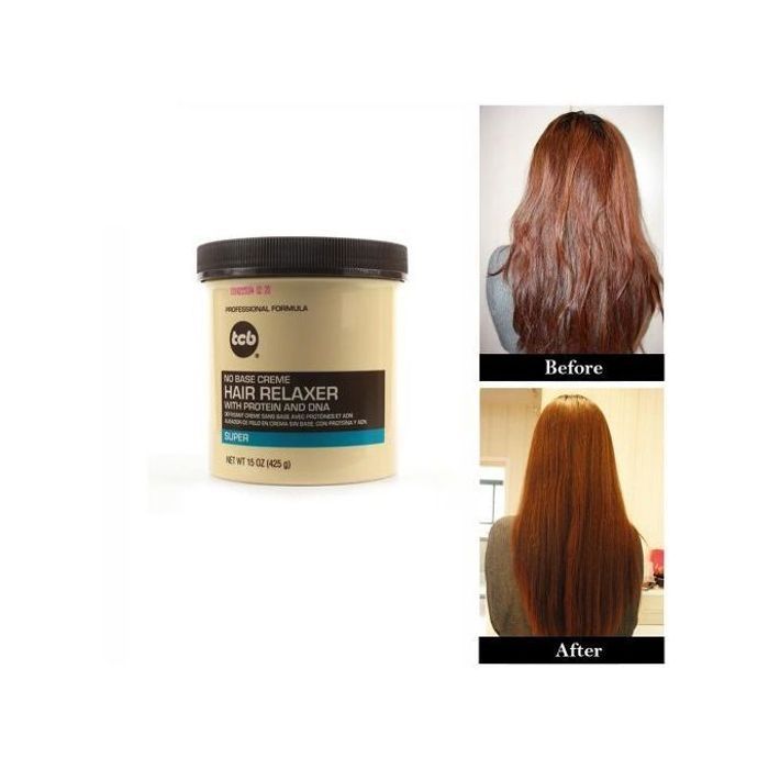 Défrisant sans base aux protéines et ADN Super TCB 425g