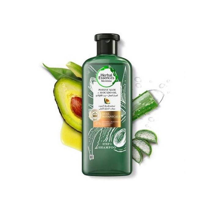 Shampoing sans sulfates Herbal Essences à l'aloe vera et à l'avocat (400 ml)
