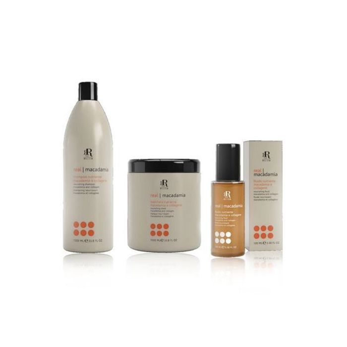 Kit Cheveux Macadamia - Shampooing 1000ml + Masque 1000ml + Sérum 100ml