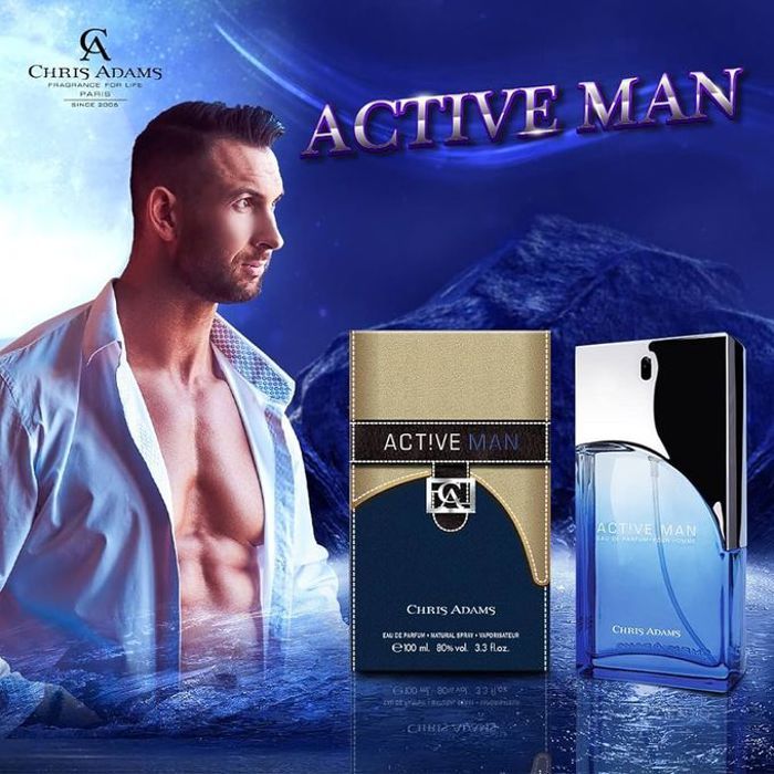Eau de Parfum Active Man Chris Adams - 100ml