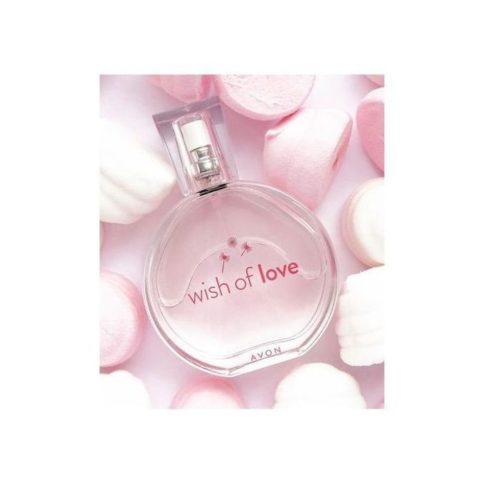 Eau de toilette Avon Wish of Love pour femme, 50ml, parfum romantique floral