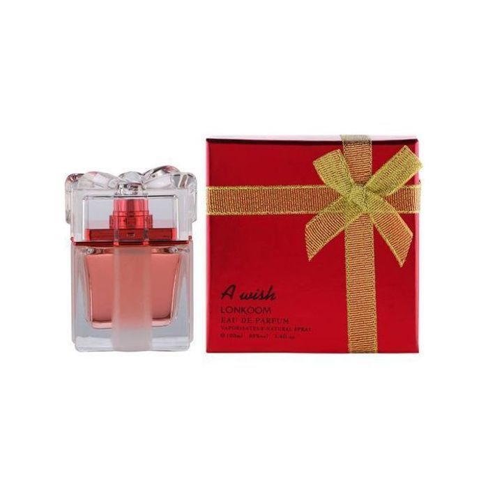 Eau de parfum Lonkoom A Wish 100 ml : une fragrance florale intense pour un parfum unique.