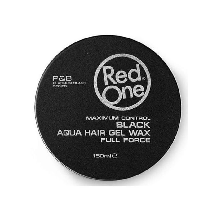 Gel coiffant Redone Black Aqua Hair Gel full force pour une tenue forte - 150ml