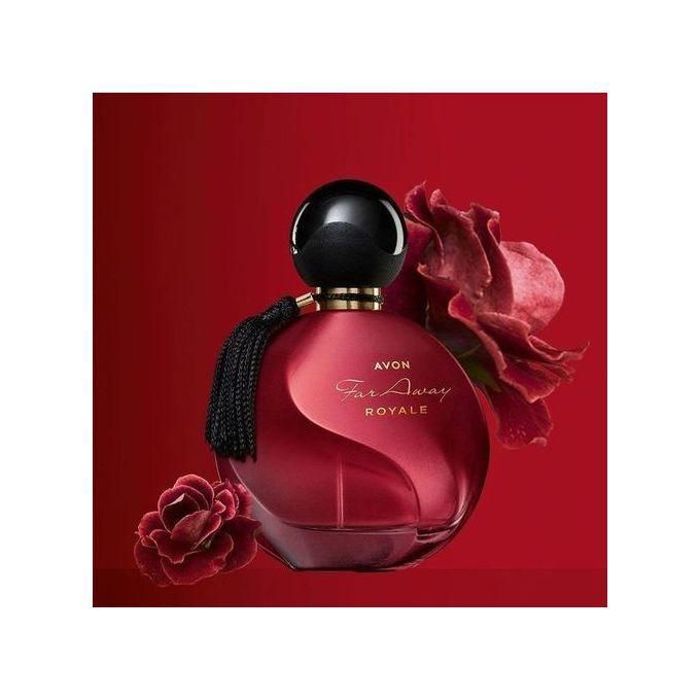 Eau de parfum Avon Far Away Royale pour femme, 50ml, parfum floral boisé