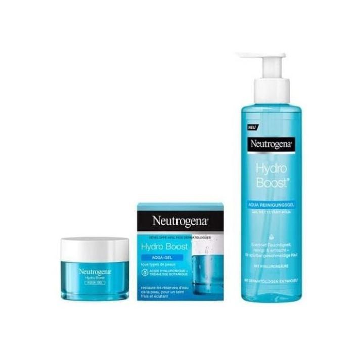 Pack Neutrogena Hydro Boost: Gel nettoyant hydratant 200ml + Aqua gel Hydro Boost 50ml