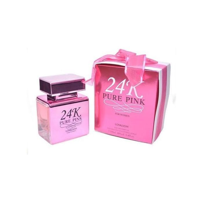 Eau de parfum pour femme Lonkoom 24k Pure Pink (100 ml)
