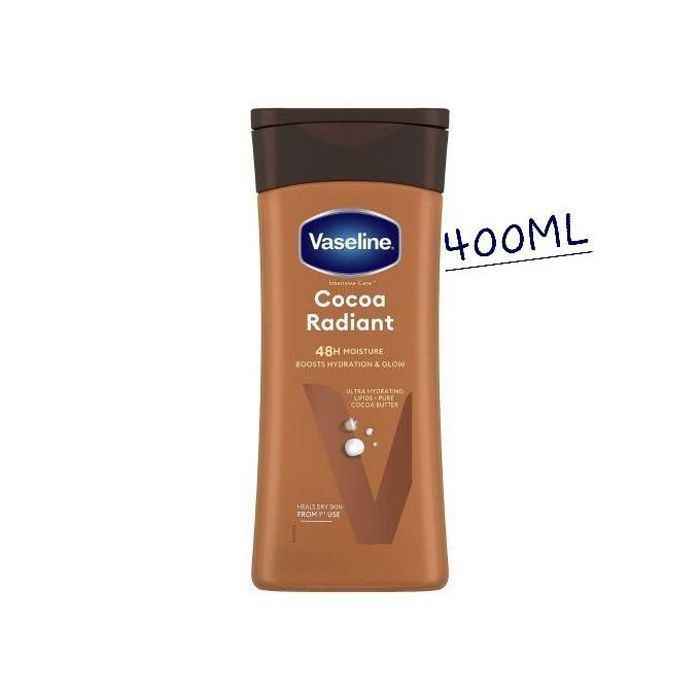 Lait corporel Vaseline Intensive Care Cocoa Radiant (400 ml)