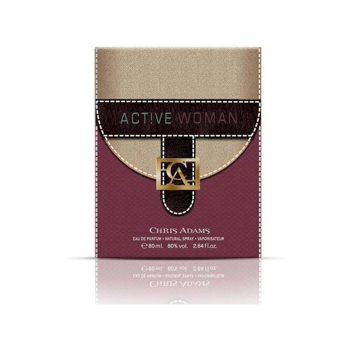 Eau de Parfum Chris Adams Active Woman - 80ml
