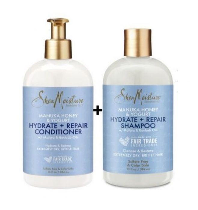 Pack Shampoing et Conditionner, Manuka Honey & Yogurt hydrate + Repair - 384ml