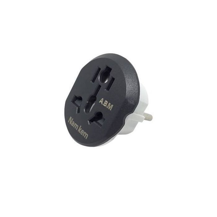 Adaptateur de voyage UK vers UE, prise de courant CA, idéal pour utiliser vos appareils électriques en Europe.