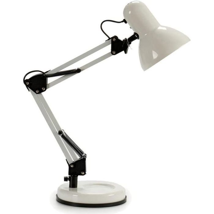 Lampe de bureau classique, bras réglable, avec interrupteur, veilleuse