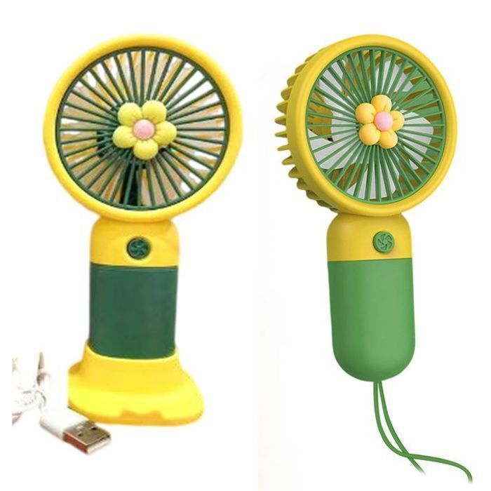 Ventilateur - GENERIC - Portable - Alimentation Batterie/USB - Silencieux - Compact