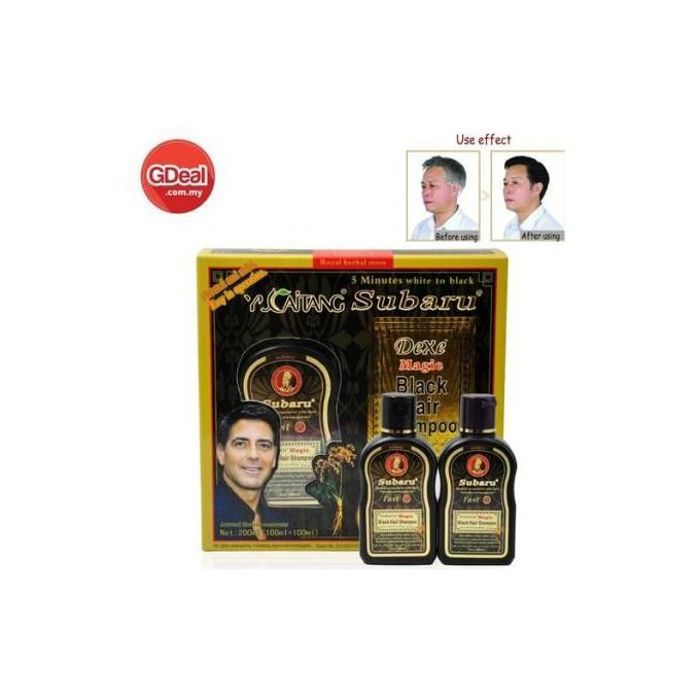 Shampoing Colorant Noir Subaru : Cheveux Noirs en 5 Minutes !