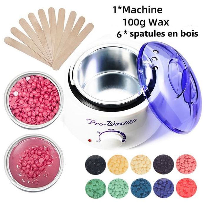 Chauffe-cire Pro Wax pour une épilation facile et professionnelle