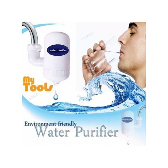 Filtre à Eau - Eau Saine - Nanotechnologie - Installation Facile - Purification 3 Étapes - ABS