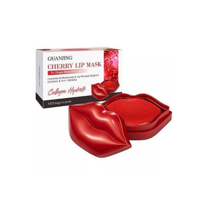 Guanjing Masque Lèvres à la Cerise - Hydratant, Anti-Séchage, Soin des Lèvres