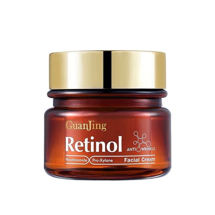 Guanjing Crème Anti-Âge Visage - Rétinol & Nicotinamide - Hydratation, Fermeté, Éclat