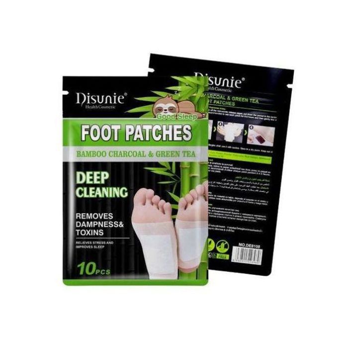 Disunie Détox pour les Pieds - Soulagement du Stress & de la Fatigue - 10 Patchs