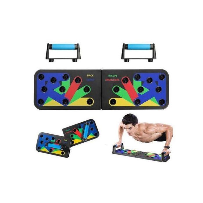 Planche à Pompes Multifonctions - Supports d'Exercices Complets - Musculation