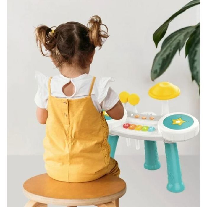 Mini Table Musicale Piano Vert - Jouet Musical