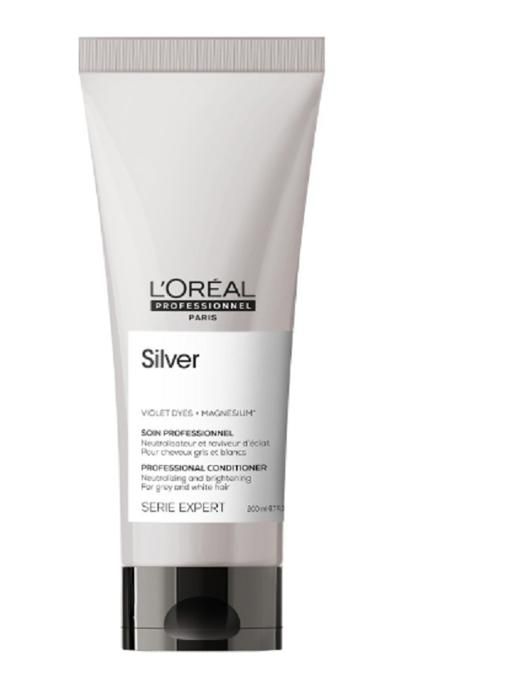 L'OREAL PROFESSIONNEL - Soin Professionel Neutralisateur Et Raviveur D'Eclat 200mL Cheveux Gris Et Blancs