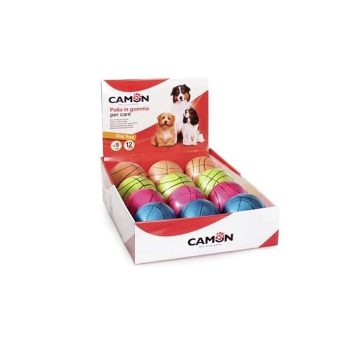 Balle de Basket - Camon - 90 mm - Caoutchouc - Utilisation Extérieure