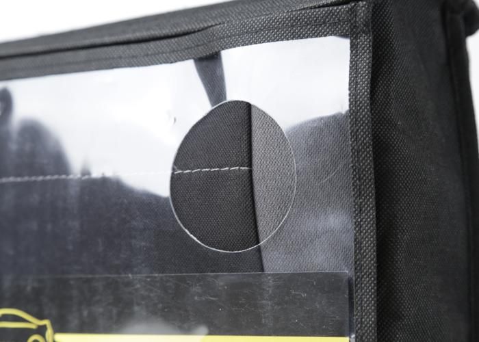 SET HOUSSE DE SIEGE 8 PIECES -NOIRE