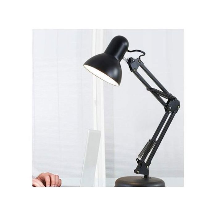 Lampe de bureau, Veilleuse de bureau classique, avec interrupteur, bras réglable, couleur aléatoire