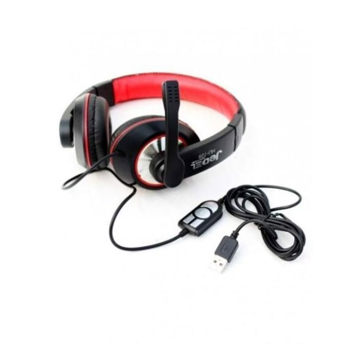 Casque Stéréo USB avec Microphone et Contrôle du Volume