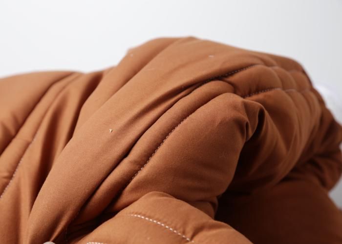 Couette - RICHBOND - Monochrome - 240x260 cm - Terracotta - 300 g/m²