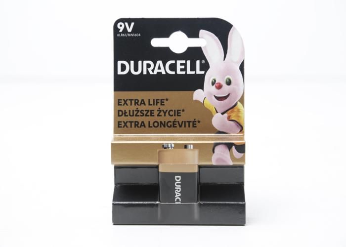 Batterie 9V - DURACELL - Plus Power - Longue durée - Non rechargeable - Couleur marron