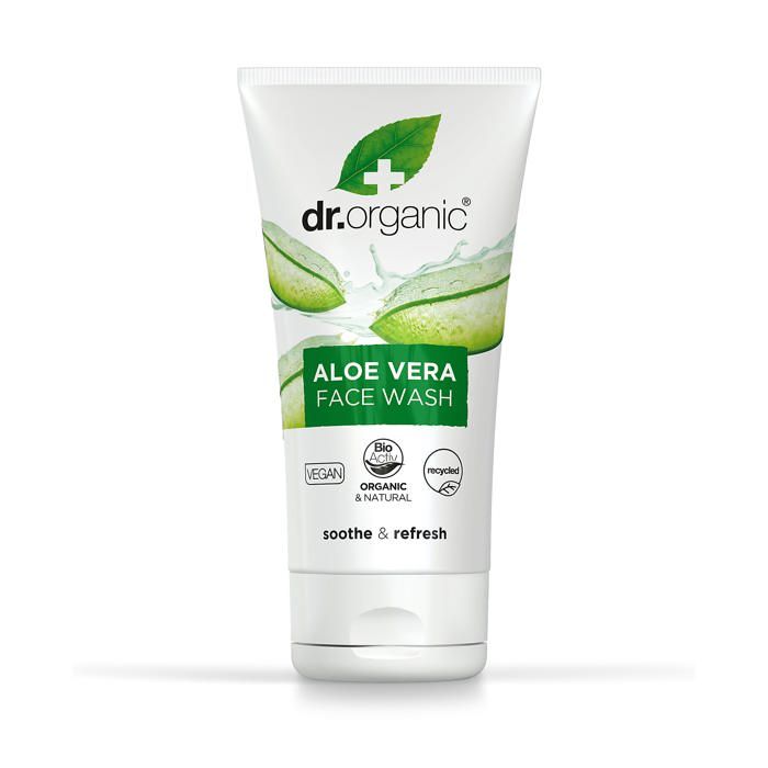 Nettoyant pour le visage - DR ORGANIC - Aloe Vera - 150ml - Vegan - Tous types de peau
