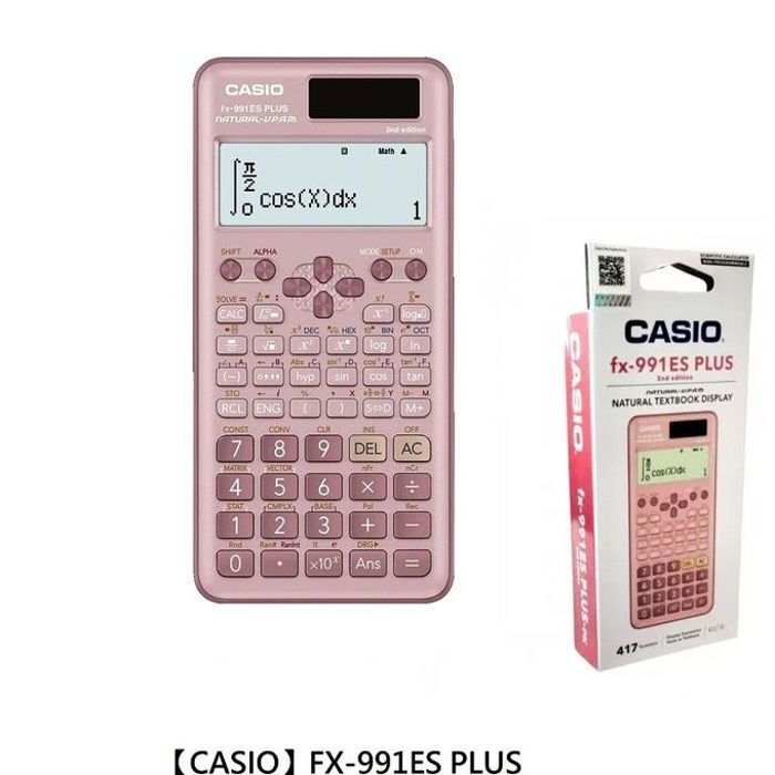 Casio FX-991ES PLUS 2nd Edition – Calculatrice Scientifique avec 417 Fonctions & Écran Naturel