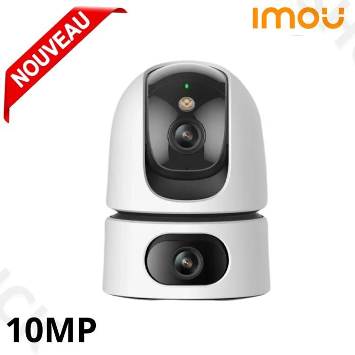 Caméra de Surveillance - IMOU - Ranger - 10MP - Vision nocturne couleur - Détection AI intelligente