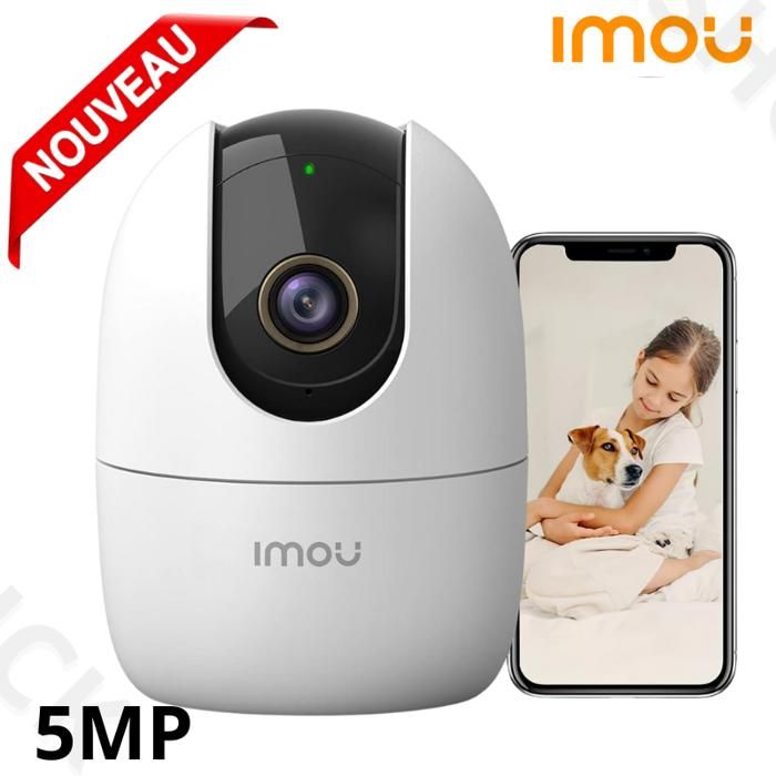 Surveillance caméra Wifi sans fil IMOU 5MP 360 ° Ranger2 Détection humaine bébé moniteur sécurité à domicile Vision nocturne
