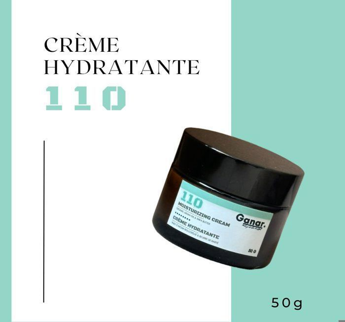 Crème Hydratante de jour – GANAR COSMETICS - 50g