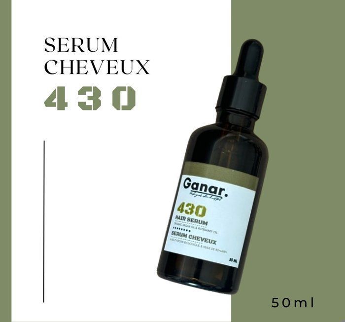 Sérum Anti-Chute de Cheveux – GANAR COSMETICS - 50ml