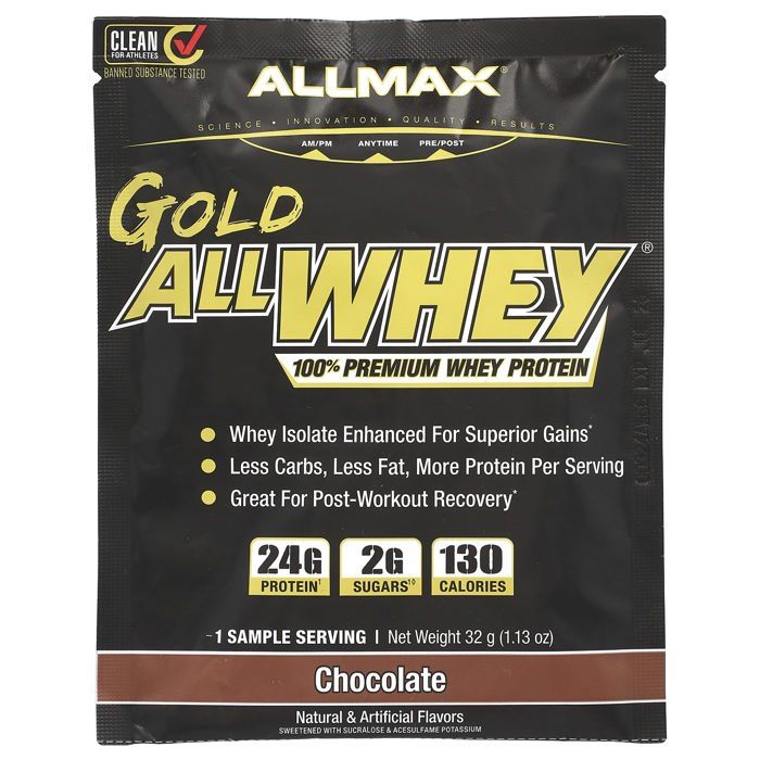 gold all whey protein 32g chocolate