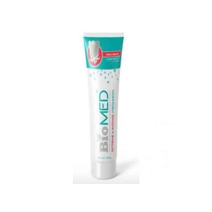 Dentifrice - Biomed - Extrême & Intense Freshness - 100g - Sans alcool - Mixte