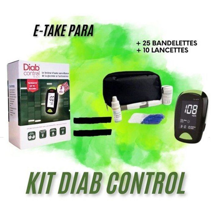 DiabControl KIT LECTEUR DE GLYCEMIE