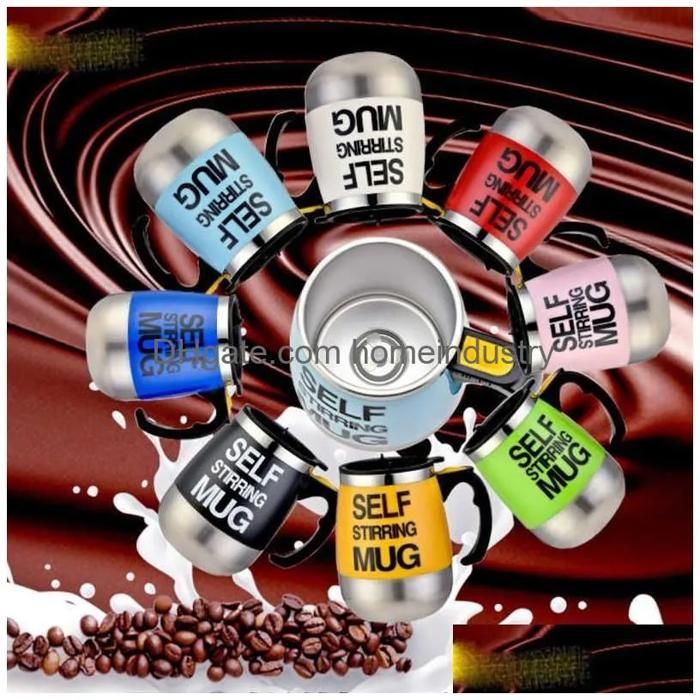 Tasse automélangeuse Tasse avec fonction mélangeur Couleur aleatoire