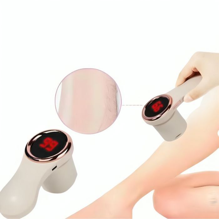 Épilateur Corps Sans Douleur et Lisseur de Pieds Rechargeable USB – Pratique et Efficace pour une Peau Douce