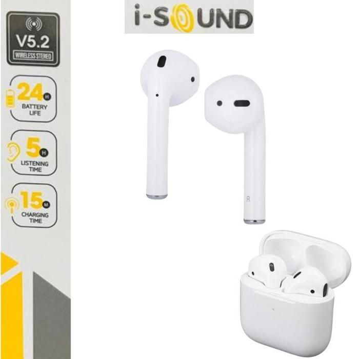 Isound Écouteurs Bluetooth sans fil Stéréo avec Contrôle Tactile