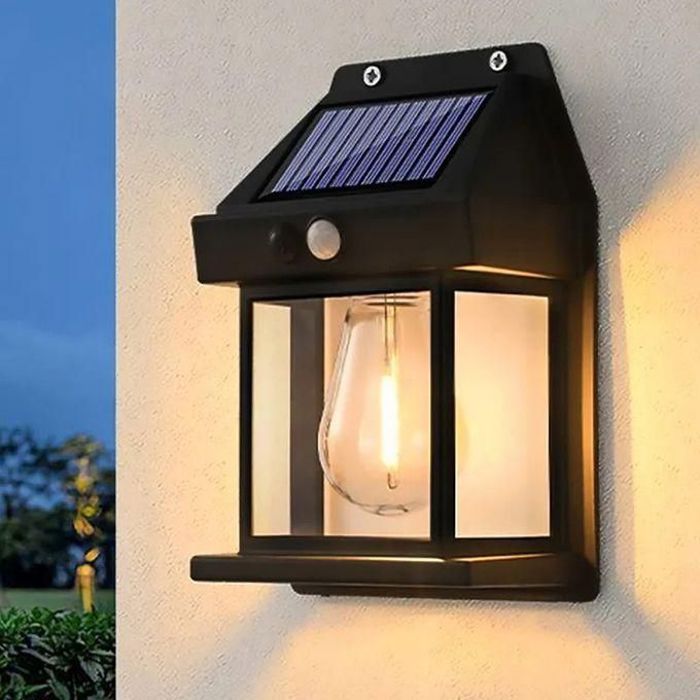 Lampes Murales Solaires LED - Détecteur de Mouvement & Eclairage Extérieur