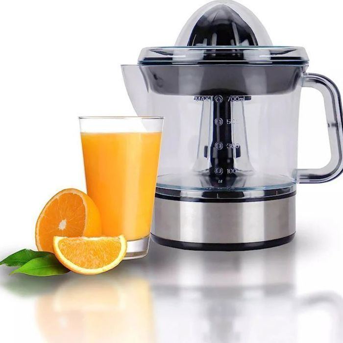 Presse-Agrumes Electrique - Argent, Noir