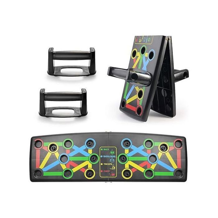 Planche à Pompe Push Up Board Pliable 14 en 1 Multifonction Push-up