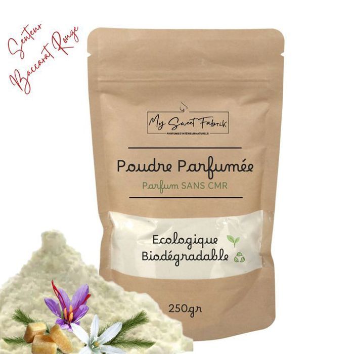 Poudre Naturelle Parfumée Biodégradable et Ecologique My Sweet Fabrik - BACCARAT